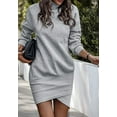 thumbnail image 2 of Sarapandan Women's hooded sweater dresses, turtleneck, warm sweater dress, sweater dress Sarapandan, 2 of 5