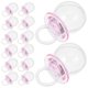 thumbnail image 5 of Pink Baby Pacifier Candy Boxes for Baby Shower Party Favors Clear Plastic Treat Containers 20 Pieces, 5 of 5