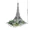 LED Big Effie B, variant on Knew Built Exquisite Paris Eiffel Tower Micro Mini Building Blocks Toys Set: LED Illuminated, Perfect Gift Illuminate Your World
