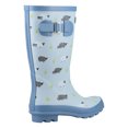 thumbnail image 2 of Cotswold - Botas de Agua Farmyard Slip-on Diseño Oveja para Mujer (Azul), 2 of 4