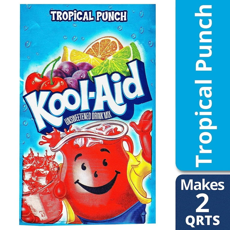 Kool-Aid Drink Mix, Tropical Punch, Pack Of 10 - Walmart.com