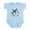 Sky Blue, variant on CafePress - Dragonfly Infant Bodysuit - Baby Light Bodysuit, Size Newborn - 24 Months