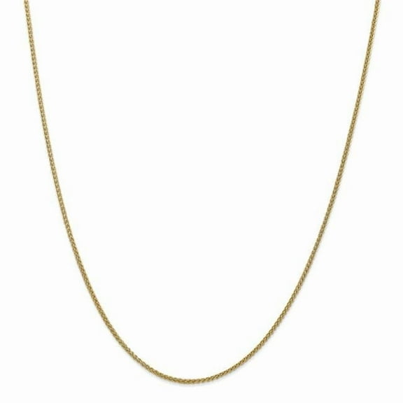 Primal Gold 14K Yellow Gold 1.55mm Semi-Solid Wheat Chain