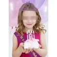 thumbnail image 4 of Meant2Tobe | 5Th Birthday Gifts For Girls5Th Birthday Tiara And Sash Purple5Th, 4 of 7