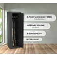 thumbnail image 2 of Canadian Shield Ready To Assemble 8 Rifles Gun Security Cabinet - 53" Long Gun Storage Cabinet for Home, Heavy Duty Steel Gun Safe for Rifles, Shotguns, Handguns & Pistols, 2 of 9