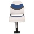 Boat seat with pedestal 360° rotatable