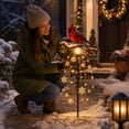 thumbnail image 6 of Cardinal Memory Fountain Solar Pathway Lights Outdoor, Lighted Christmas Decorations, Waterproof Yard Ornament For Lawn Patio Holiday, 6 of 6