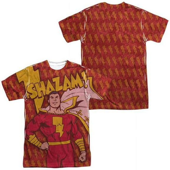 Dc - Shazam Bolts - Short Sleeve Shirt - Small