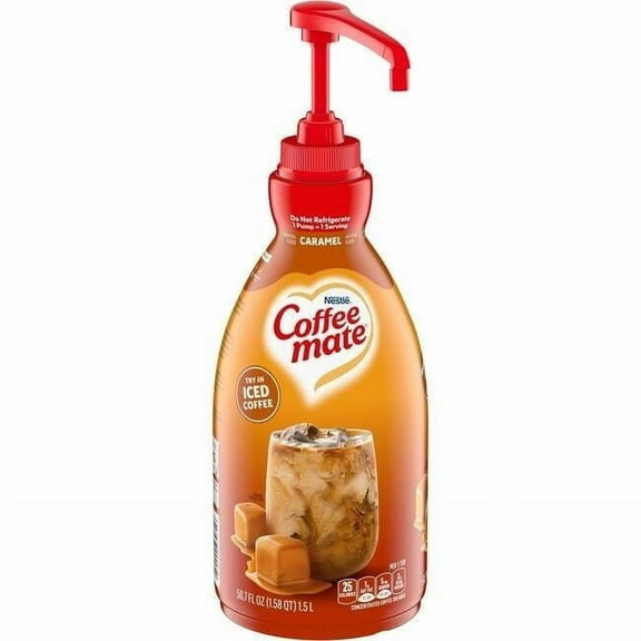 50.72 fl oz Caramel Liquid Creamer Pump