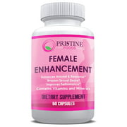 Pristine Foods Libido Enhancer for Women - Female Enhancement Pills, Performance, Energy, Stamina & Strength - 60 Capsules