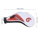 thumbnail image 3 of 9 Pcs Golf Iron Head Covers Digital Zipper Sports Pattern PU Protector Waterproof, 3 of 4