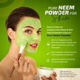 thumbnail image 6 of Neem Powder (Azadirachta Indica) 200 Grams (7.05 oz.) Hair and Skin Supplement, 6 of 8
