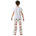 thumbnail image 4 of FORMRS Boys Pajama Pants with Pockets Size 6-8Y Kids Lounge Sleep Bottoms, Red Nordic Christmas, 4 of 8