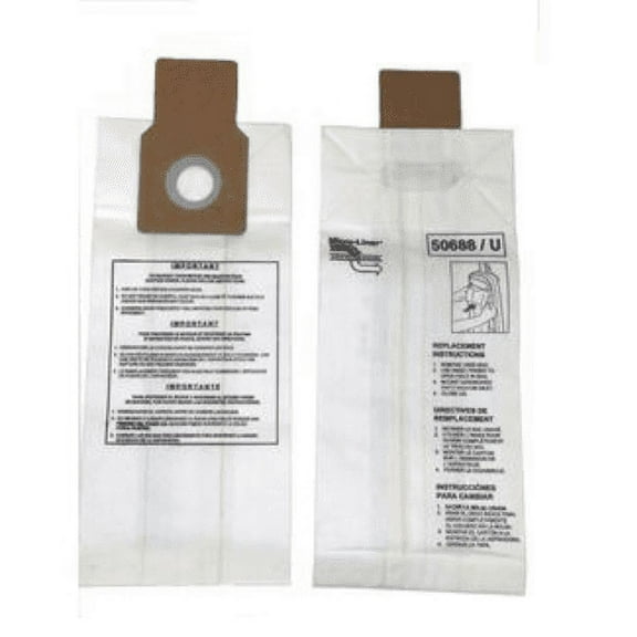 Kenmore Panasonic 50688 U U-2 Micro Allergen Vacuum Cleaner Bags by DVC [ 27 Bags ]