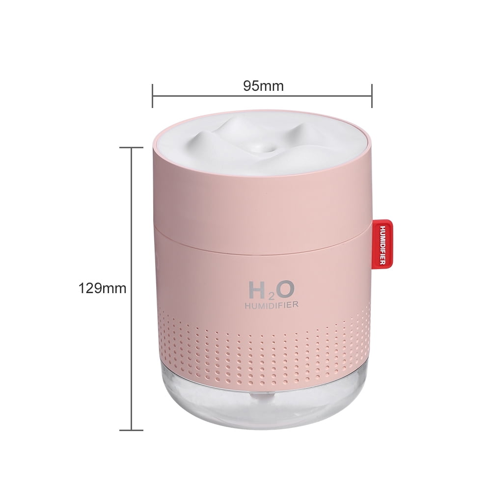 Portable Humidifier Ultrasonic H2O USB Power Air Diffuser With Romantic S5U6 