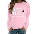 thumbnail image 2 of Wancir Long Sleeve Fall T-Shirt for Women Family Halloween Thanksgiving Tops Casual Thankful Pumpkin Turkey Graphic Tees, 2 of 4
