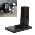 thumbnail image 1 of Pintle Hitch Mount, Adjustable Pintle Mount Black Coating 4410lbs Weather Resistant  for Trailer Tractor, 1 of 7