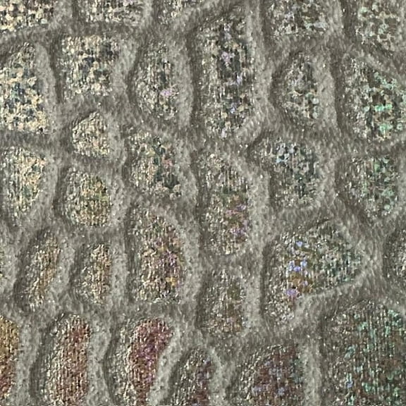 Giraffe Stretch Velvet Hologram Fabric | Spandex palace