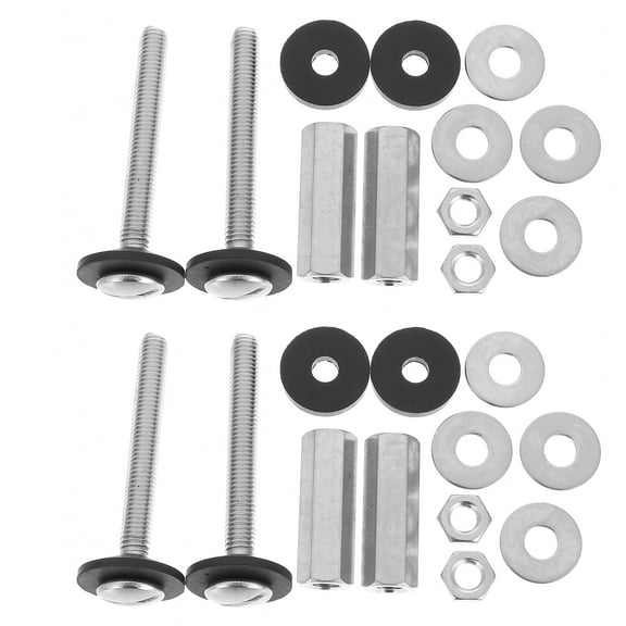 4 Pcs Water Tank Screw Bolts Toilet Tank Bowl Bolt Toilet Tank Repair Kit Toilet Tank Screw Kit Toilet Tank Fixing Screw