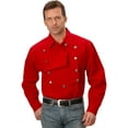 thumbnail image 2 of Scully RW011-RED-M Men Rangewear Shirt - Red- Medium, 2 of 3