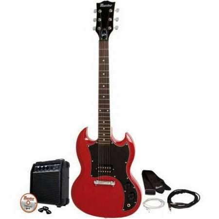 Maestro by Gibson MESGBKCH Double Cutaway Electric Guitar Kit