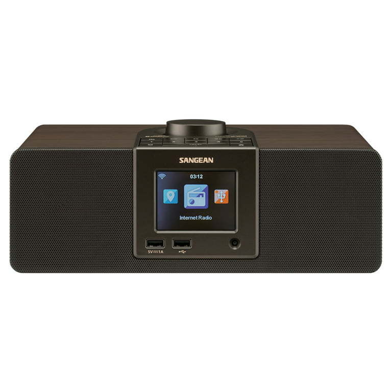 Sangean WFR-32 7-Watt Stereo Wood Cabinet Wi-Fi Internet Radio Media Center  with Bluetooth 