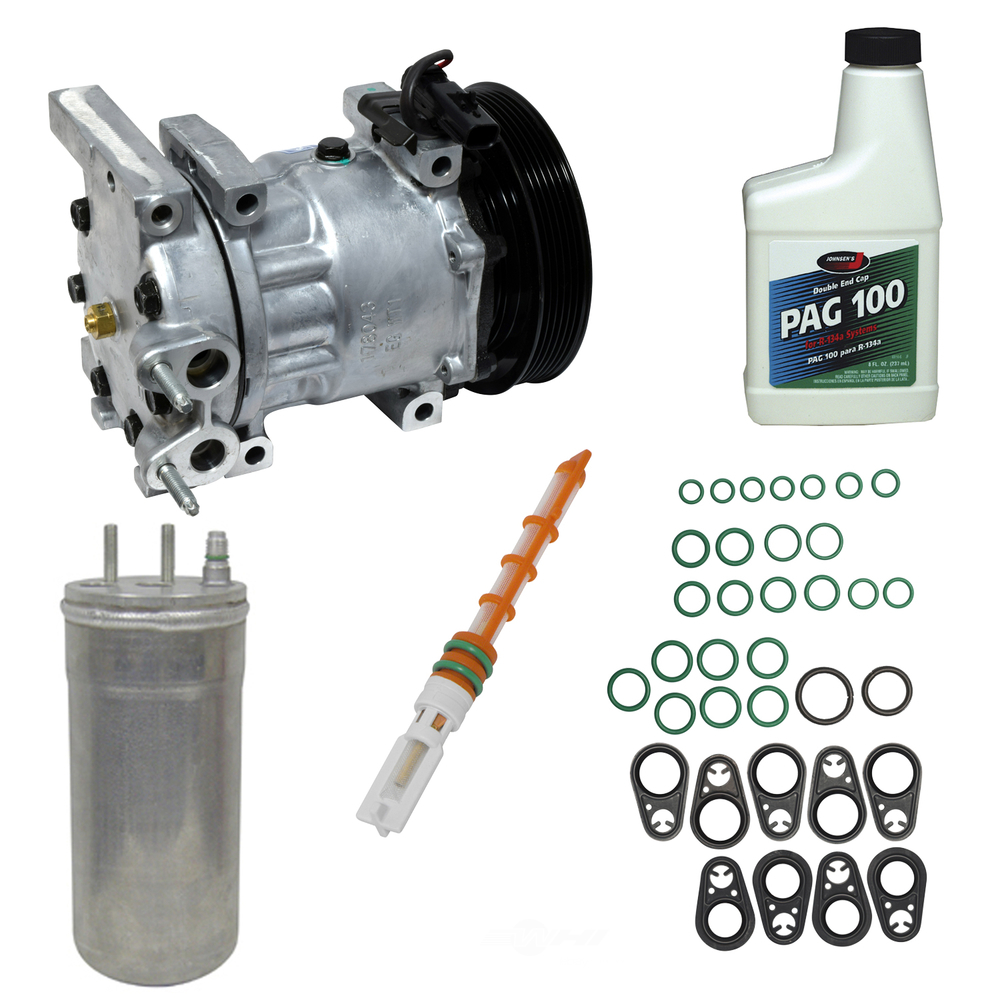 A/C Compressor and Component Kit -- Compressor Replacement Kit Fits select: 2003 JEEP LIBERTY SPORT/FREEDOM, 2004-2005 JEEP LIBERTY SPORT