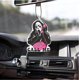 thumbnail image 3 of 5 colgantes navideños para coche, accesorios interiores colgantes de fantasma rosa para Halloween para coche, casa, oficina, barco, caravana, 3 of 3