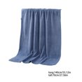 thumbnail image 3 of Mecorevxz Velvet Bath Towels 70 x 140 Inches,Extra Large & Light Weight,Quicker to Dry,Super Soft & Absorbent,Suitable for Wrap Yourself in,Navy, 3 of 5