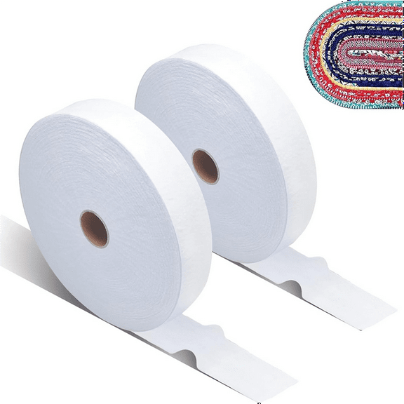 New Arrivals Quilting JellyRoll Fabric, 2 1/2 inch Cotton Blend Wool Batting Rolls