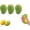 3 Pcs, variant on Crunchy Mango Squishy, Chameleon Mango Crunch Squishy, Soft Squeeze Stress Relief (1Pc)