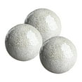 thumbnail image 1 of Orbes decorativos para cuencos y jarrones Cuencos (juego de 3) Esferas de mosaico de vidrio Bolas Blanco plateado, 1 of 9