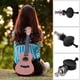 thumbnail image 2 of Clavijas de afinación de cuerdas de 4 piezas para guitarra de 4 cuerdas de ukelele (negro) Ehuebsd  Para estrenar, 2 of 8