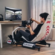 Playseat® Formula Instinct F1® Edition Racing Simulator Cockpit with X-Adapt™ Adjustment, White
