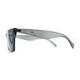 thumbnail image 4 of Womens Mod Flat Top Cat Eye Retro Fashion Sunglasses Slate Black, 4 of 4