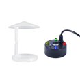 thumbnail image 1 of LOVEVER USB 4 LED Ultrasonic Mist Maker with Splash Guard  Indoor Fountain Water Feature Portable Reptile Fogger Air Humidifier, 1 of 6