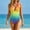 Multicolor, variant on One Piece Swimsuit for Women Tummy Control Plunge V Neck Bathing Suit Slimming Wide Straps Swimwear