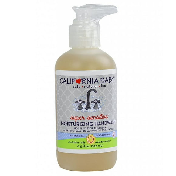 California Baby Lavage des Mains Hydratant Super Sensible - 6.5 Once