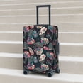 thumbnail image 6 of Disketp Colorful Tropical Leaves Elastic Travel Luggage Cover Travel Suitcase Protective Cover For Trunk Case Apply To 18''-32'' Suitcase Cover-Large, 6 of 7