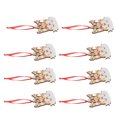 thumbnail image 4 of Christmas OrnamentsChristmas Decorations Fawn Appearance Hangable Design Composite Wood For Home For Christmas ANGGREK Otros, 4 of 8