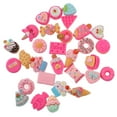thumbnail image 1 of 30 piezas de adornos de comida para hacer tú mismo, para postres, pasteles, helados, pan, donas, galletas, dulces, material de decoración DIY., 1 of 14