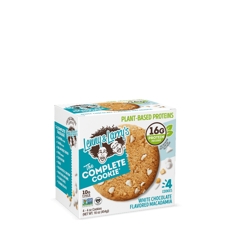 Lenny & Larry's The Complete Cookie, White Chocolate Macadamia, 4