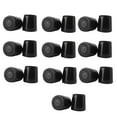thumbnail image 1 of 10 Pairs High heel Stopper Set Non-slip PVC Shoe Heel Protector Kit Shoe Accessories, Black, M, 1 of 8