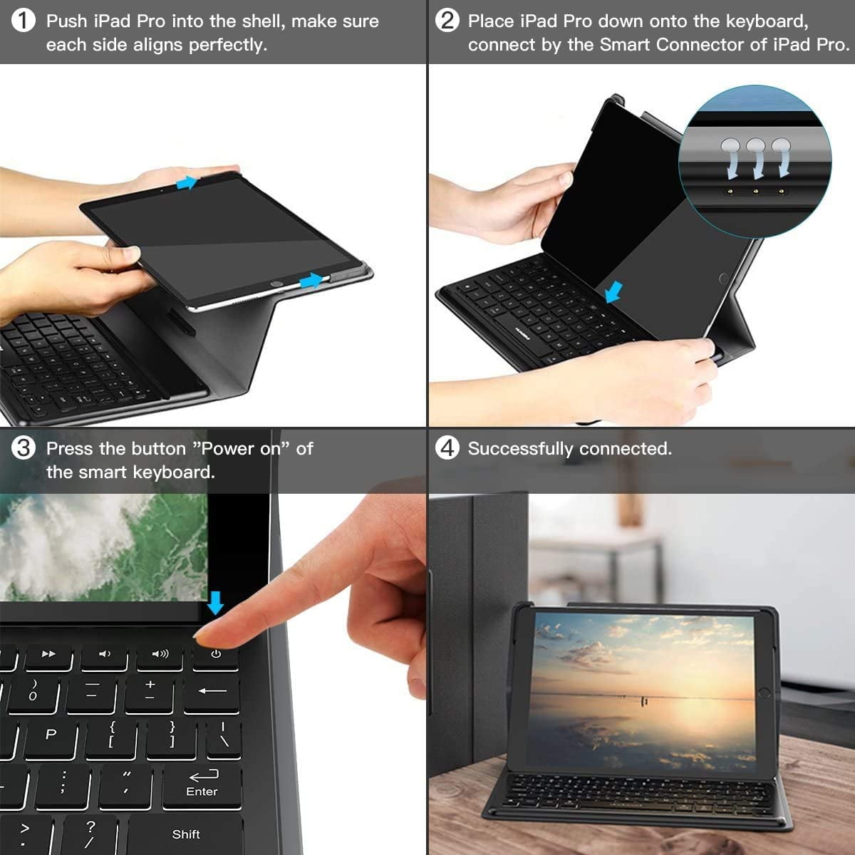 Smart Keyboard for iPad Air 3rd Gen 10.5