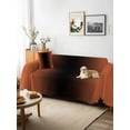 thumbnail image 3 of Orange Black Ombre Couch Cover for Dogs, Modern Gradient Abstract Art Washable Sofa Covers Slipcover for Pets Dogs Futon Cover, Couch Recliner Covers, Oversized Chair Slipcover 71"x91", 3 of 9