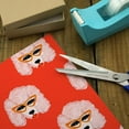 thumbnail image 3 of Cat Eye Poodles Premium Roll Gift Wrap Wrapping Paper, 3 of 5