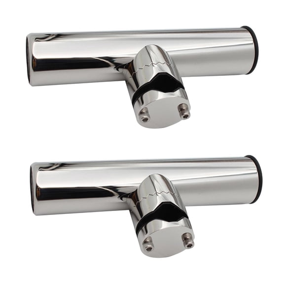Almencla 2Pcs Fishing Rod Holder Boat Accessories for Boat Bracket Support 25 to 32mm