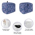 thumbnail image 5 of Toaster Cover 2 Slice, Pink Blue Flowers Dustproof Bakeware Oven Protector with Top Hook, Watercolor Pastoral Botanical Waterproof Small Kitchen Appliance Toasters Dust Cover, 11"x6"x8", 5 of 9
