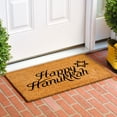 thumbnail image 3 of Calloway Mills 108383048 Hanukkah Greetings Doormat, 30" x 48", 3 of 5