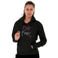 thumbnail image 4 of Pink Fight Breast Cancer Awareness Hoodie Sweatshirt Women Brisco Brands S, 4 of 6